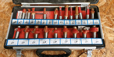 Axminster 21 Piece 1/2"Router Bits/cutters