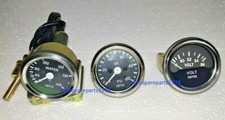 Smiths Replica 52 mm 2 1/16" Gauges Kit - Water Temp + Oil + Volt Gauge BC