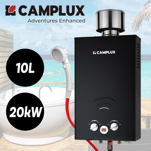 Camplux tankless propane gas - camplux,