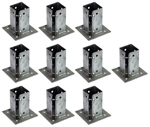 Fence post holder 75mm - 10,