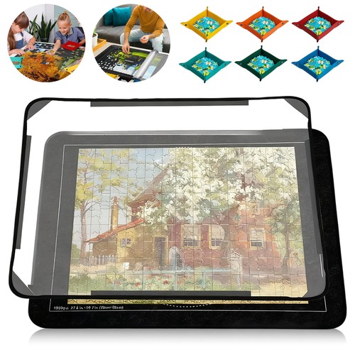 Jigsaw mat puzzle boards - jigsaw,
