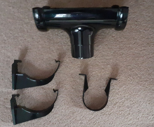 Guttering floplast round - guttering,