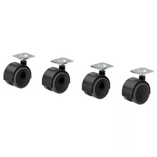 IKEA ALEX Castors Black 50mm
