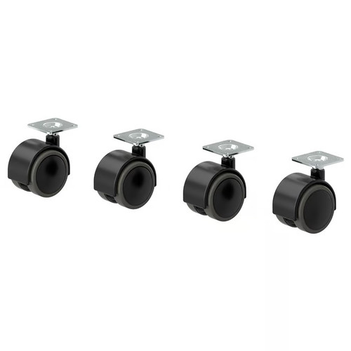 Ikea alex castors - ikea, black