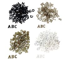 Small Wooden Letters Black Gold Natural Wood Card Decorations Arts Crafts 104pce