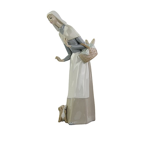 Lladro figurine farm girl - figurine,,