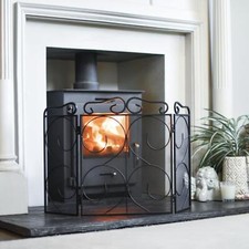 "The Antiquitas" Three Fold Fire Guard Child Safety Spark Screen