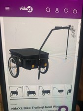 VidaXL bike trailer bnib