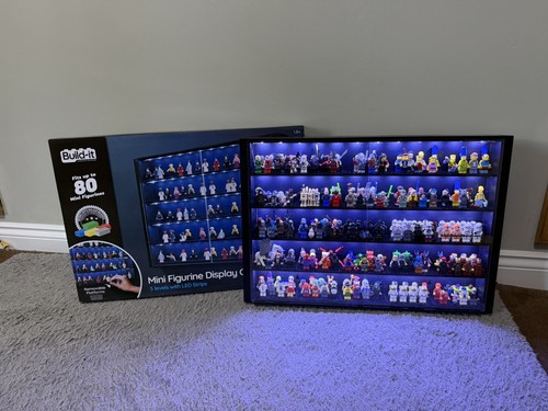Light minifigure display - up,
