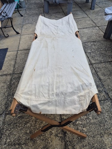 Vintage camp bed - vintage,
