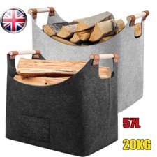 Firewood Log Carrier Bag Wood