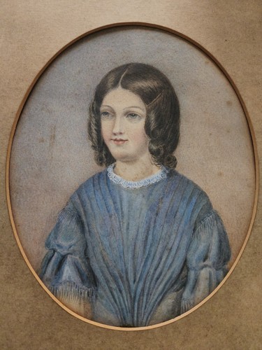 Antique victorian watercolour - victorian,