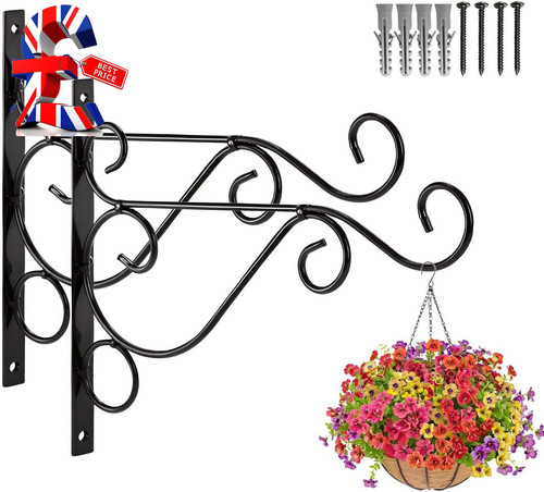 25cm outdoor hanging basket - 25cm,