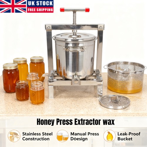 Stainless steel manual honey - stainless,