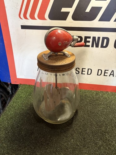Vintage blow butter churn hand - vintage,