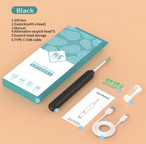 Ear wax remover camera - wax,