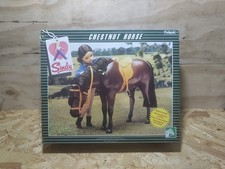 Sindy Vintage Chestnut Horse Pedigree In Original Box Complete