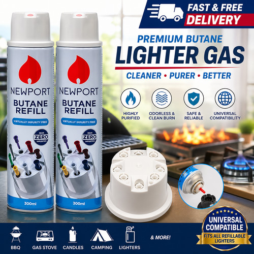 2pk newport butane gas - newport,