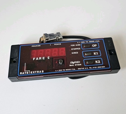 Digitax taxi meter mod - digitax,
