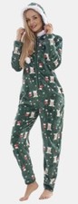 NEW TEDDY BEARS HOODED PYJAMAS