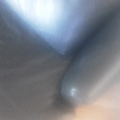 Black leather cuddle - cuddle, chair