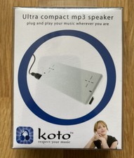 ULTRA COMPACT SLIM SPEAKERS FOR MP3, IPAD, IPHONE,  MOBILE PHONES FOR BIKES
