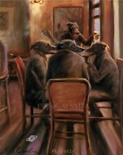 Mick Cawston 'Flushed' Lurcher Humorous Limited Edition Print