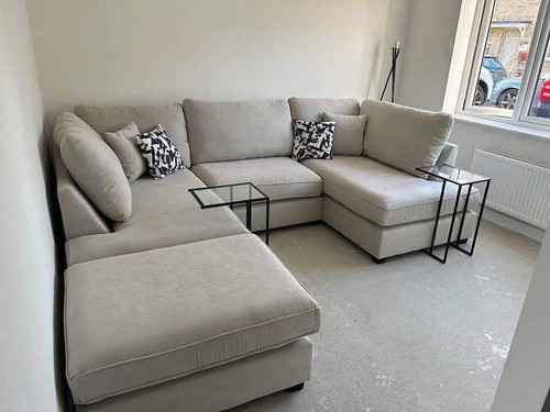 Cinema sofa shape sale price - u,