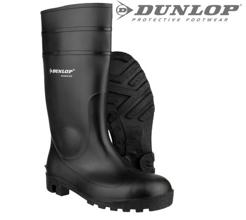 Dunlop safety work wellies - safety,