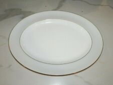 WEDGWOOD VERA WANG ILLUSION LARGE OVAL PLATTER 15 1/2" x 11 3/4"