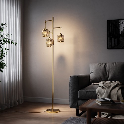 Head floor lamp - 3-head,