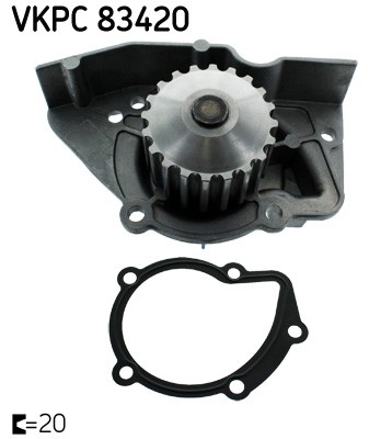 Skf vkpc 83420 water pump - vkpc,