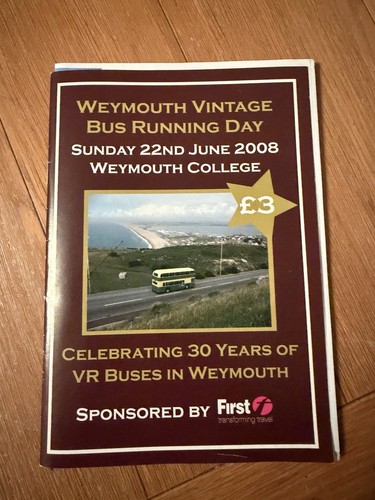 Weymouth vintage bus running - weymouth,