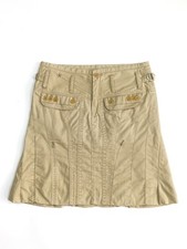 Marithe Francois Girbaud Avant-Garde Y2K Lightweight Gorhic Grunde Skirt, Size S