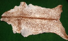 Luxury Goat hide Rug Hair on
