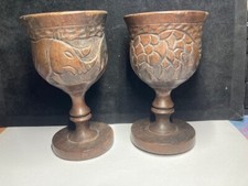 A pair of African Carved