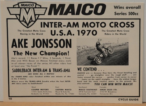 1971 maico 500 - 500, motorcycle