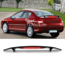 For Peugeot 206 207 407 Saloon 52'' Matte Rear GT Spoiler Wing with Brake Light