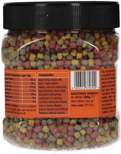 Prorep tortoise food dry - food,