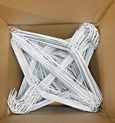 Metal 41cm gauge white - 41cm, wire