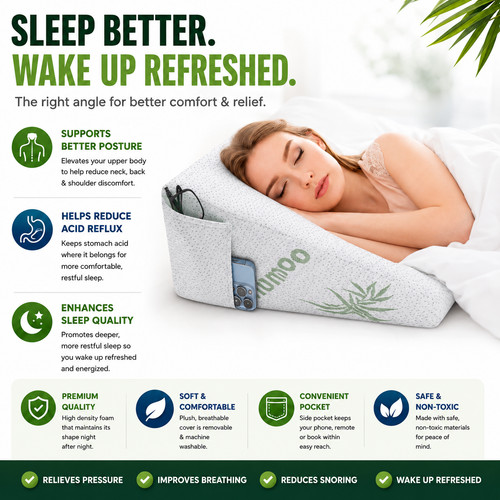 Memory foam bed - memory, wedge