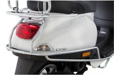 Chrome Rear Crash Bars Vespa LX 50 125 150