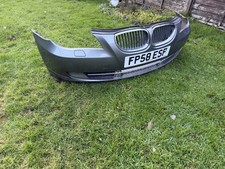 BMW 5 SERIES MK5 FL (E60 61 05-09 FRONT BUMPER PAINTED spacegrau metallic 