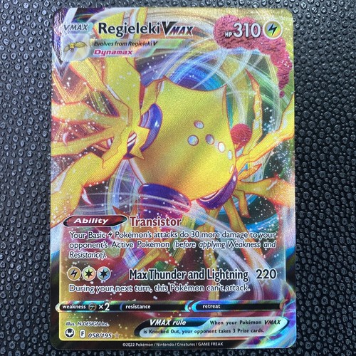 Pokémon tcg regieleki vmax - regieleki,