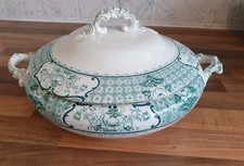 Vintage Hollinshead & Kirkham Serving Dish Tureen Tunstall, England, 1933-1942