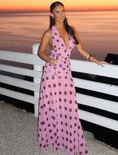 Zara Long Maxi Polka Dot