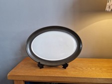 Denby - Chevron - Oval Platter