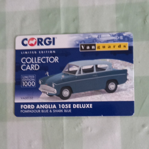 Corgi vanguards ford anglia - corgi,