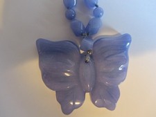 Lola Rose blue butterfly