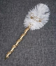Luxury Nikkah Pen | Gold Pen | Feather Wedding Gifts | Qubool Hai